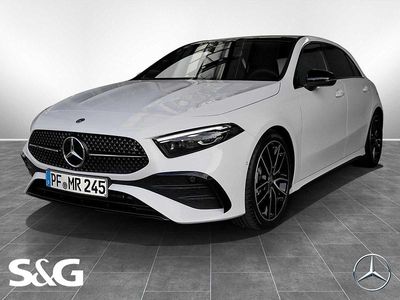 Brugt Mercedes A200 AMG 163 HK (119 kW) 2025 Hvid Sedan