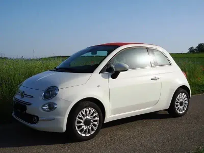 Gebraucht Fiat 500C Lounge 69 PS (50 kW) 2019 Weiß Cabrio