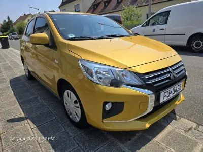 Gebraucht Mitsubishi Space Star 71 PS (52 kW) 2022 Gelb Kleinwagen