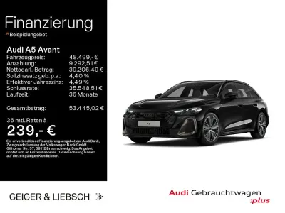 Gebraucht Audi A5 Edition .1 204 PS (150 kW) 2025 Mythosschwarz metallic Kombi