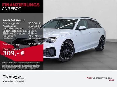 Second-hand Audi A4 S-Line 163 CP (119 kW) 2023 Alb Break