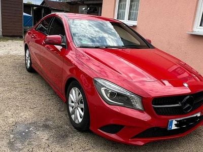 Usata Mercedes CLA200 156 CV (114 kW) 2016 Rosso Coupé