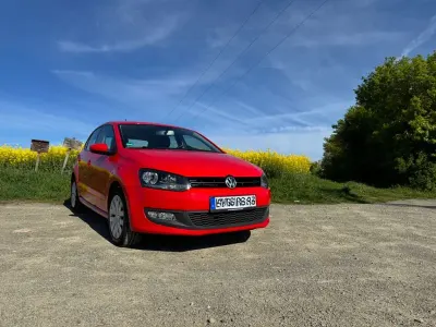 Brugt VW Polo Comfortline 86 HK (63 kW) 2013 Rød Hatchback