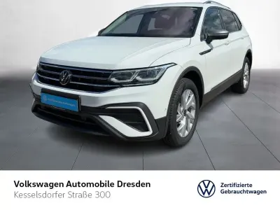 Gebraucht VW Tiguan Allspace Life 200 PS (147 kW) 2022 Pure white SUV