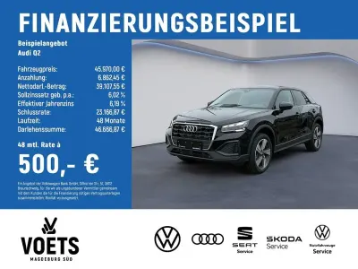 Neu Audi Q2 Sport 150 PS (110 kW) 2026 Schwarz SUV