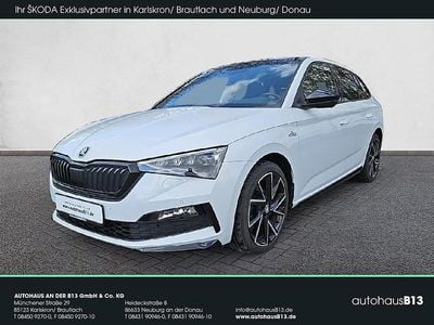 Gebraucht Skoda Scala Monte Carlo 150 PS (110 kW) 2022 Weiß Kleinwagen