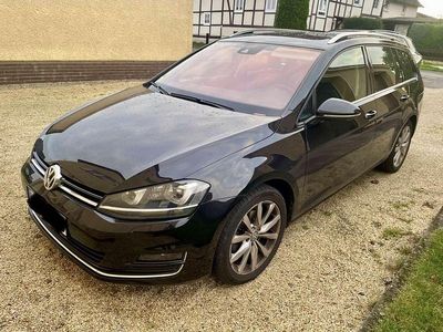 Schwarz Gebraucht 2014 VW Golf VII Highline Kombi | 13.700 € (Teuer)