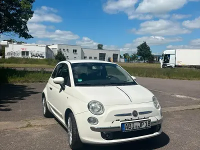 Gebraucht Fiat 500 69 PS (50 kW) 2009 Weiß Cabrio