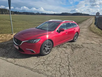Gebraucht Mazda 6 Sports-Line 175 PS (128 kW) 2016 Rot Kombi