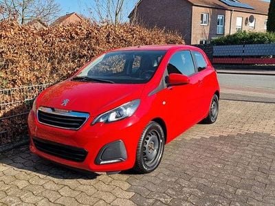 Usata Peugeot 108 Active 69 CV (50 kW) 2014 Rosso Utilitaria