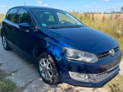 Gebraucht VW Polo 105 PS (77 kW) 2010 Blau Kleinwagen