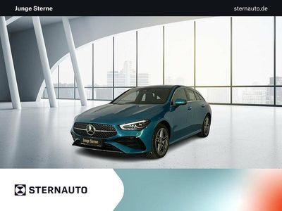Gebraucht Mercedes CLA250e Shooting Brake AMG line 218 PS (160 kW) 2024 Metalliclack hyperblau Kombi