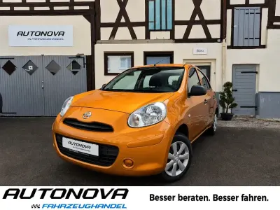 Gebraucht Nissan Micra Visia 80 PS (58 kW) 2012 Orange Kleinwagen