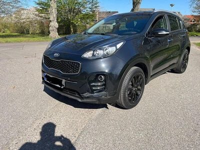 Gebraucht Kia Sportage DREAM-TEAM Edition 131 PS (96 kW) 2018 Schwarz SUV