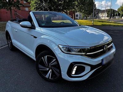 Brugt VW T-Roc Cabriolet R-line 150 HK (110 kW) 2022 Hvid Cabriolet
