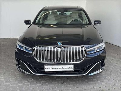 Schwarz uni Gebraucht 2021 BMW 745 Limousine | 50.880 €