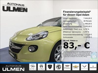 Gruen Gebraucht 2018 Opel Adam Jam Kleinwagen | 7.444 € (Fairer Preis)