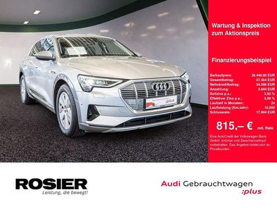 Gebraucht Audi e-tron Advanced Plus 300 kW (408 PS) 2023 Florettsilber metallic SUV