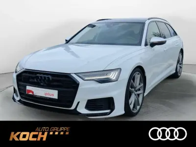 Gebraucht Audi S6 Ambiente 350 PS (257 kW) 2019 Gletscherweiß metallic Kombi
