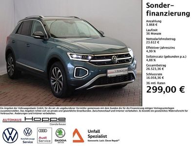 Gebraucht VW T-Roc Style 150 PS (110 kW) 2022 Blau SUV
