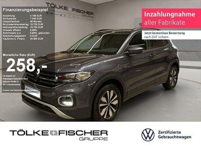 Gebraucht VW T-Cross Move 95 PS (69 kW) 2023 Rauchgrau (metallic) SUV