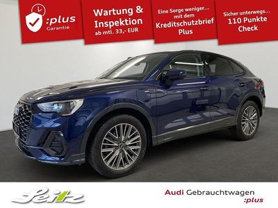Blau Gebraucht 2022 Audi Q3 Sportback Sport SUV | 27.799 € (Superpreis)