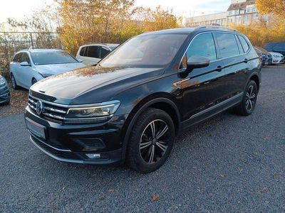 Gebraucht VW Tiguan Allspace Highline 200 PS (147 kW) 2021 Schwarz SUV