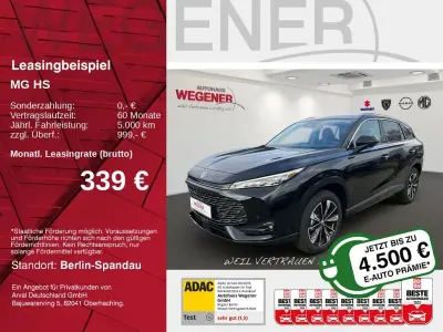 Neu MG HS Luxury 272 PS (200 kW) 2025 Pebbleblack SUV