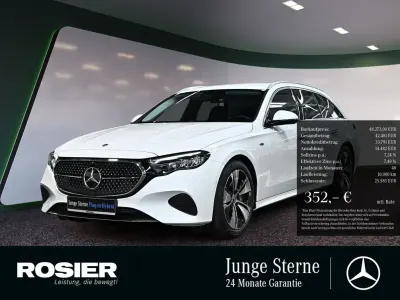 Gebraucht Mercedes E300 Advanced 313 PS (230 kW) 2025 Weiss / opalithweiß Kombi