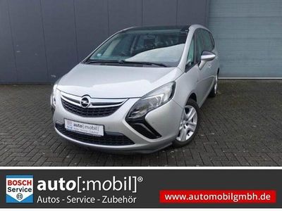 Gebraucht Opel Zafira Tourer Edition 120 PS (88 kW) 2016 Silber metallic Van / Kleinbus