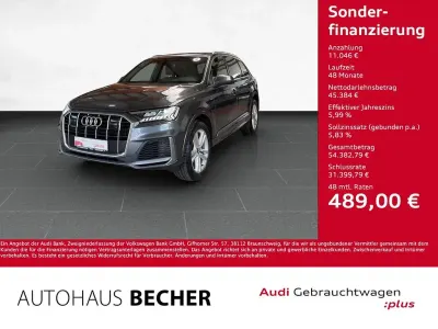 Brugt Audi Q7 S-Line 340 HK (250 kW) 2022 Grå SUV