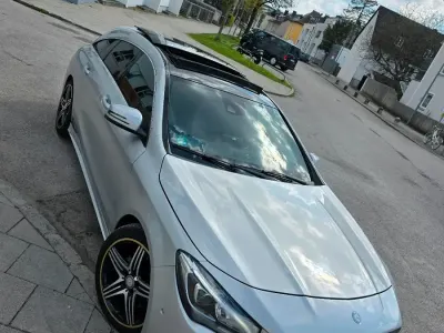 Gebraucht Mercedes CLA250 Shooting Brake AMG line 220 PS (161 kW) 2016 Silber Kombi