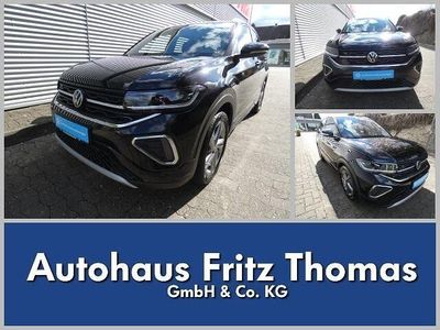 Gebraucht VW T-Cross R-line 150 PS (110 kW) 2024 Deep black perleffekt SUV