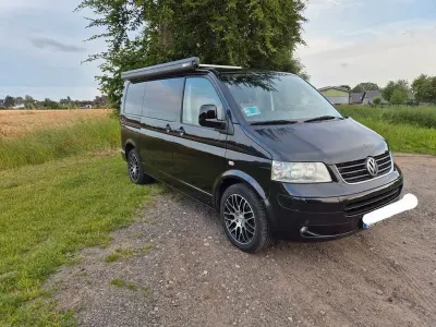 Używany VW T5 102 KM (75 kW) 2008 Czarny Van