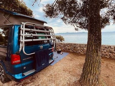 Gebraucht VW California Highline 179 PS (131 kW) 2015 Blau Van