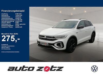 Second-hand VW T-Roc R-line 150 CP (110 kW) 2022 Alb SUV
