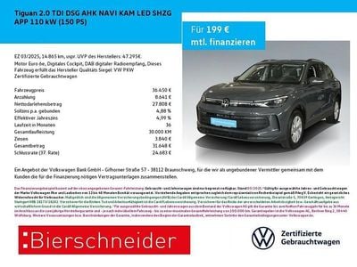 Grau Gebraucht 2025 VW Tiguan SUV | 36.450 € (Superpreis)