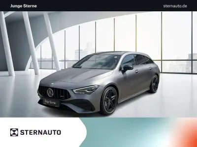 Gebraucht Mercedes CLA35 AMG Premium 306 PS (225 kW) 2024 Manufaktur magno lack manufaktur mountaingrau magno Kombi