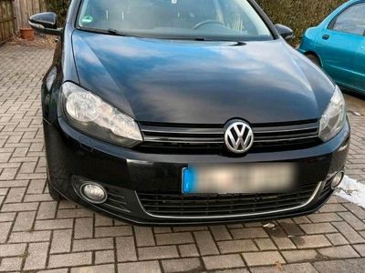 Gebraucht VW Golf VI Style 105 PS (77 kW) 2011 Schwarz Kleinwagen