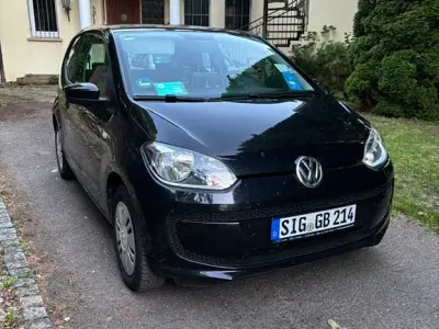 Gebraucht VW up! move up! 60 PS (44 kW) 2012 Schwarz Kleinwagen