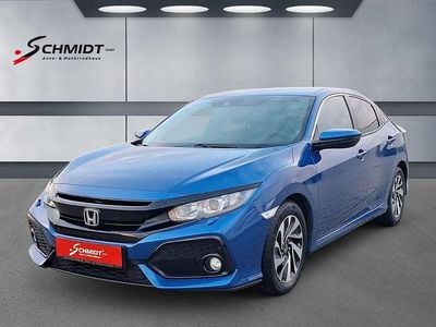 Gebraucht Honda Civic Elegance 129 PS (94 kW) 2017 Blau Limousine