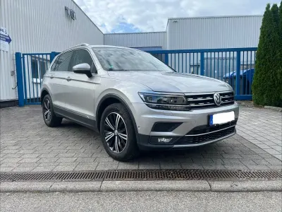 Gebraucht VW Tiguan Highline 150 PS (110 kW) 2018 Silber SUV