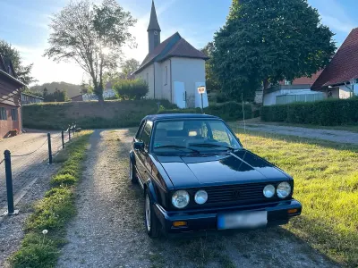 Gebraucht VW Golf Cabriolet 98 PS (72 kW) 1993 Blau Cabrio