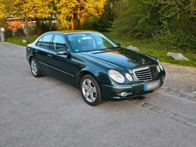 Używany Mercedes E280 Avantgarde 231 KM (169 kW) 2007 Zielony Sedan/Limuzyna