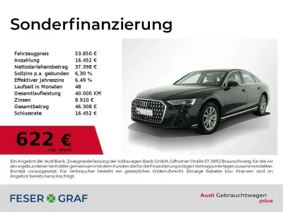 Usata Audi A8 Ambiente 286 CV (210 kW) 2023 Blu Berlina