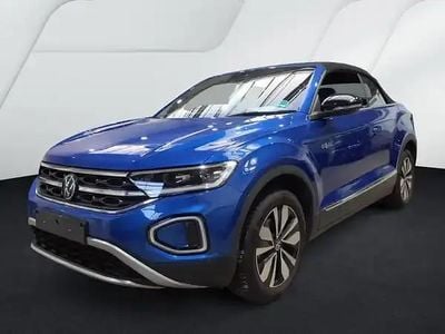 Gebraucht VW T-Roc Cabriolet Goal 116 PS (85 kW) 2025 Ravennablau metallic schwarz Cabrio