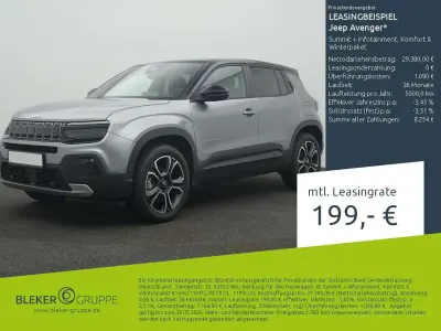 Nuova Jeep Avenger Summit 110 CV (80 kW) 2026 Grigio SUV