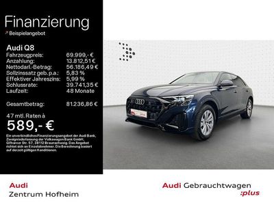Gebraucht Audi Q8 S-Line 286 PS (210 kW) 2025 Waitomoblau metallic SUV