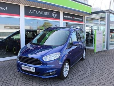 Second-hand Ford Tourneo Courier Titanium 101 CP (74 kW) 2015 Albastru Monovolum