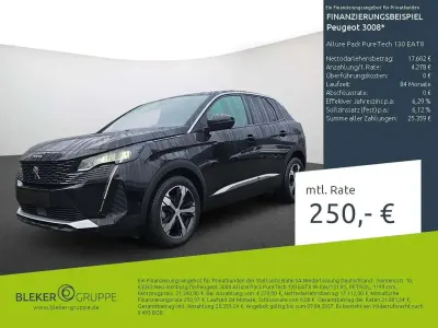 Usata Peugeot 3008 Allure 131 CV (96 kW) 2023 Nero Berlina